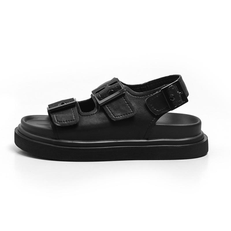 Chaoyuan sandals women's 2025 new autumn flat-bottomed leisure sports beach slippers women's fashion outer wear women's shoes non-slip