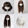 Awen Bjd Wig Mohair 1/4, 1/6 BJD Bangs Straight Short High-layered Long Hair for 30-40cm BJD DD SD Doll Hair In Multiple Colors