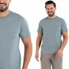 Men's T-Shirt Regular Fit Classic Comfortable 100% Cotton MORAJ L GREY