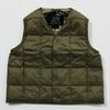 button inner down vest [Kids] V-neck