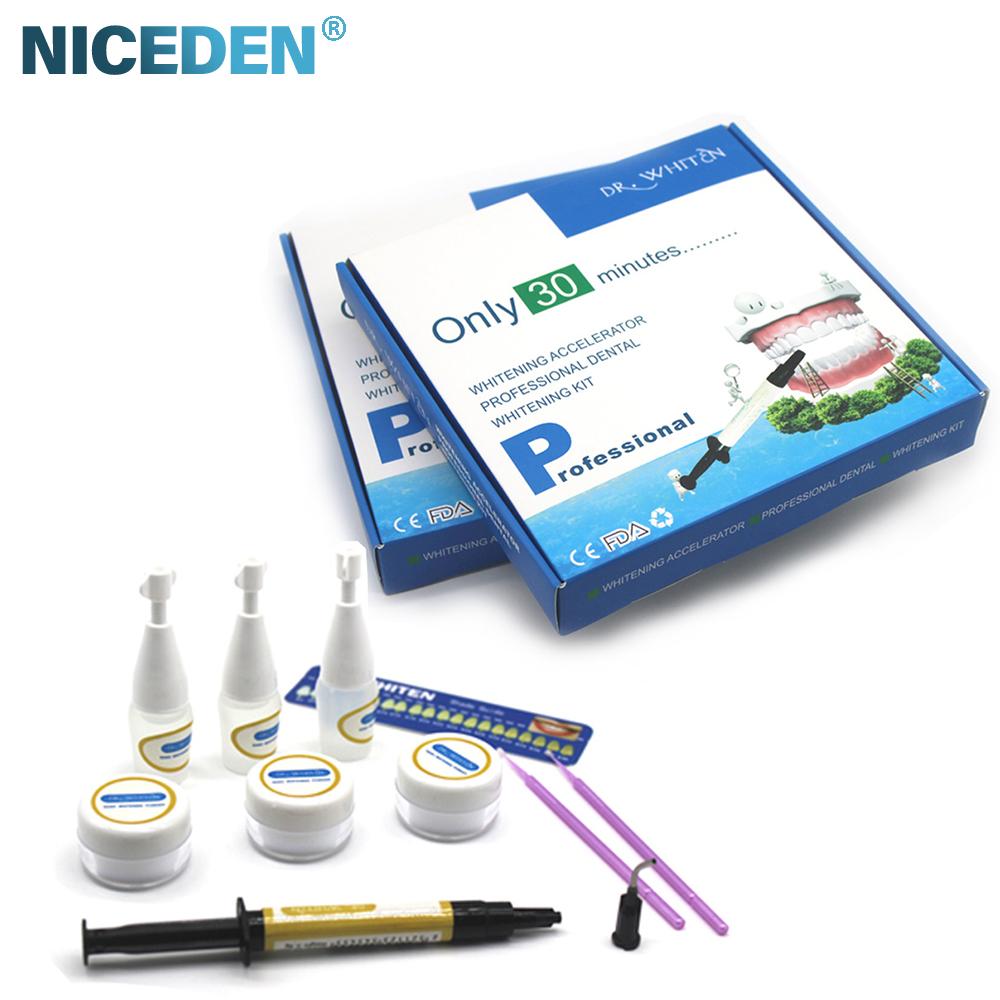 Dental Whitening Kit 35% Hydrogen Peroxyde Whiten Teeth Bleach Gel Oral Care Quickly Remove Tooth Stains Whitening Clean