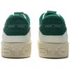 Li Ning 001 BTC 2 Comfortable Versatile Non-Slip Wear-Resistant Low-Top Skate Shoes Unisex Sneakers White Green AGCV019-2