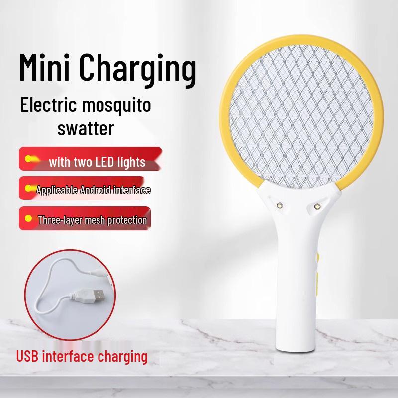 2025 Electric Mosquito Swatter: Rechargeable, Powerful, Portable Mosquito Killer & Repellent