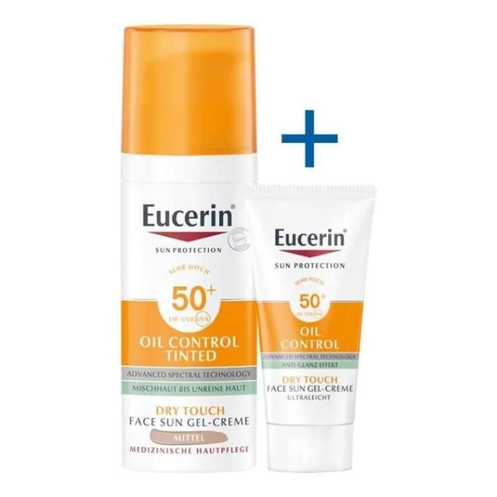 Eucerin Sun Oil Control Tinted Cream SPF50 Medium 50ml