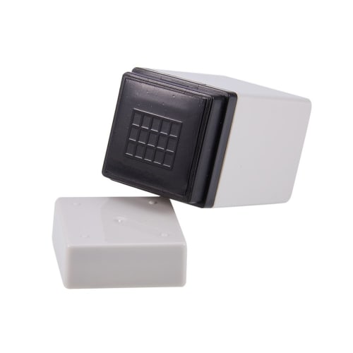 WANDIC 1 Piece Guitar Chord Stamp Black Ink 3 Fret Ukulele 5 Fret DIY Mini Rubber Stamp White