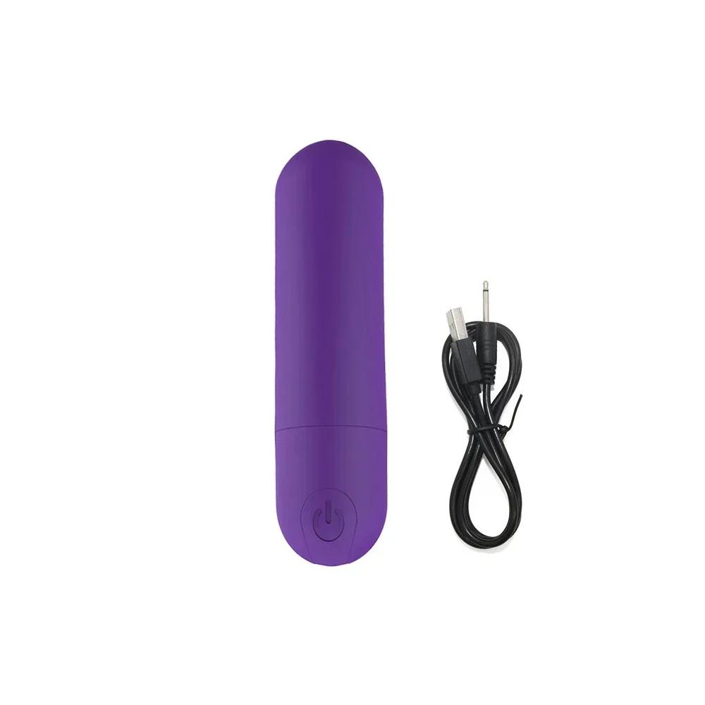 10 Speed Mini Bullet Vibrator Sex Toys for Women Strong Vibration USB Rechargeable G-spot Massager Adult Toys