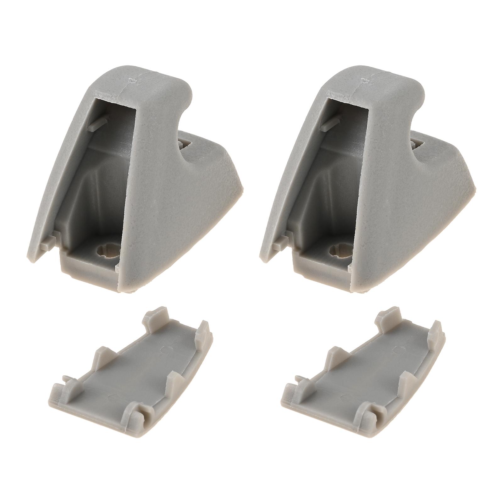 

2Pcs Beige/Gray Sun Visor Support Clip 95994975 Car Sunshade Support Clip Fixing Bracket Hook Car Interior Decoration Accessory сірий колір