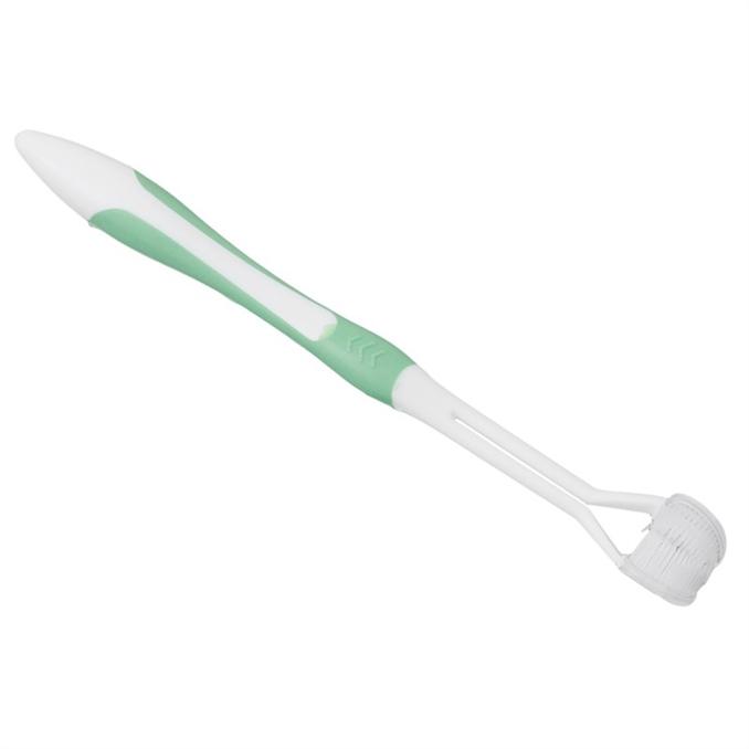 Home Massage Three-head Toothbrush All-round Toothbrush Three-sided Toothbrush Oral Cleaning Soft Toothbrush