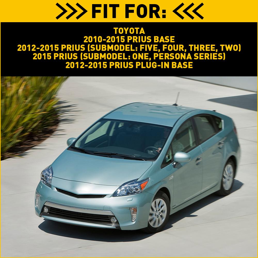 

2Pcs Left+Right Bumper Support Bracket Fit For Toyota Prius Base 2010-2015 Prius 2012-2015 Prius Plug-In Base 2012-2015 чёрный