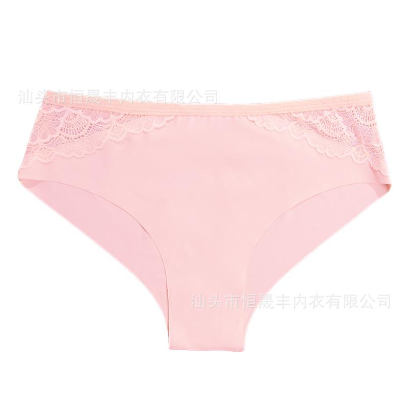 Seamless Women’s Briefs: Sexy Openwork Lace, Shaping, Low-Waisted, Semi-Covered Briefs for Women