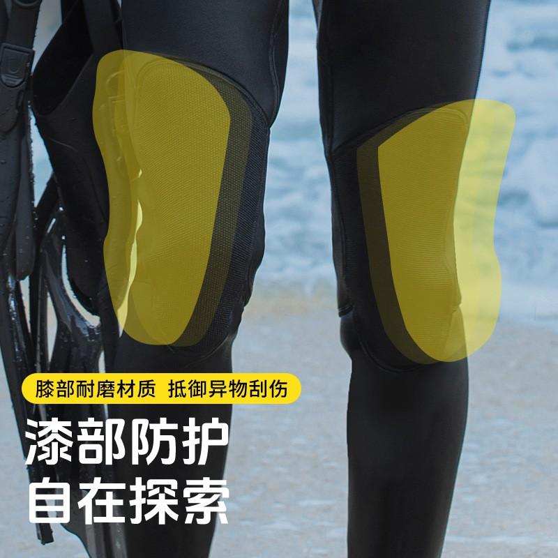 Mens 3mm Neoprene Full Wetsuit Snorkeling Surfing Freediving Warm Water Sports