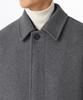 Musinsa Standard Daily Balmacaan Coat [Medium Grey]
