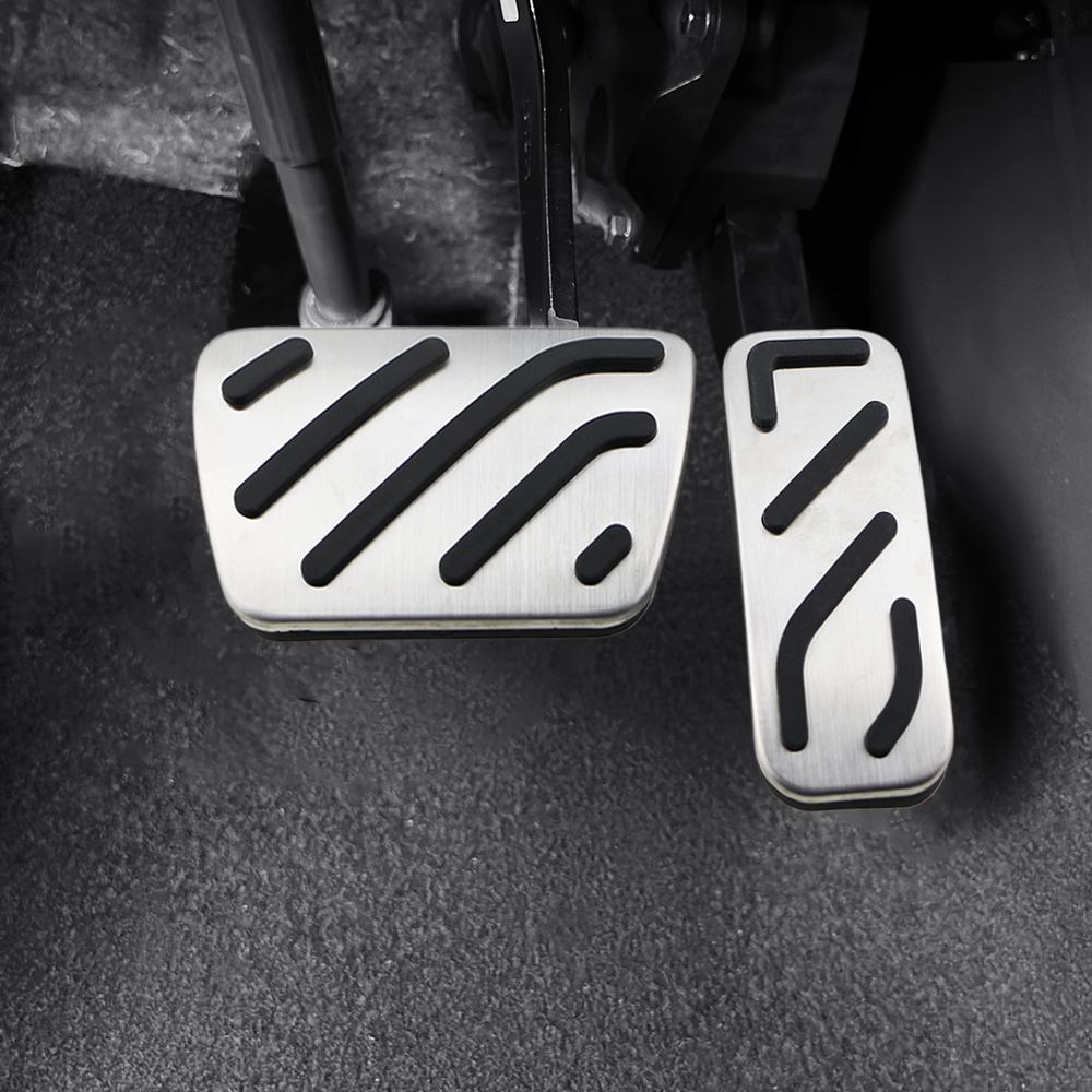 Car Pedals for MG 5 6 MG6 MG5 RX5 AT Accelerator Gas Brake Pedal Cover Foot Pedals Non-Slip Pad Protector Interior Accessories