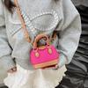 Simple and fashionable children's shoulder bag 2025 new trendy snack bag with accessory bag kindergarten street bag