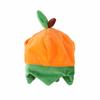 New pet hat, pumpkin shape Teddy dress up headgear, cat headgear.