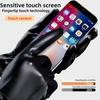 Winter Gloves for Men Genuine Leather Warm Touchscreen Gloves Outdoor Cycling Real Sheepskin Warm Driving Motorcycle Gloves