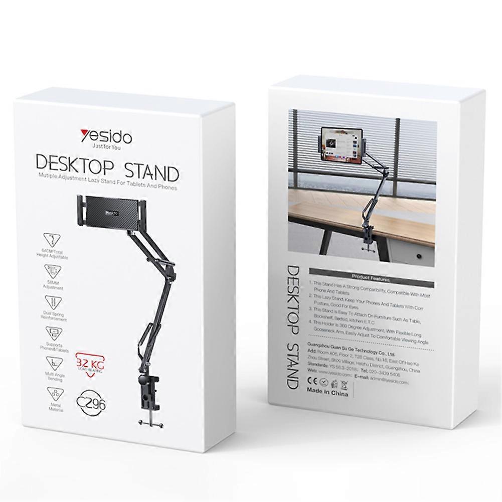 Heavy Duty Desktop Phone Mount for Reading Ergonomic Design Phone Clip for Video Recording Online Classes