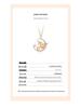 Unicorn Tears Star and Moon Sterling Silver Necklace - Perfect Christmas Gift for Her