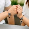 1 Pair Sun Moon Pattern Couple Bracelet Adjustable Rope Bracelet Braided Bracelet  Couple Wear