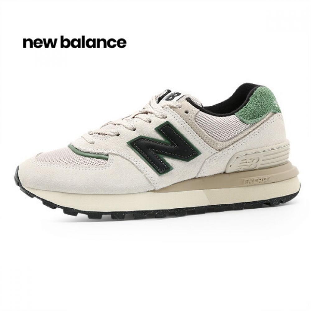 

New Balance Unisex 574 Legacy White Green Size 220 280 230US5