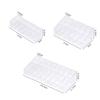 New 12/18/36 Grid Lipstick Storage Box Clear Acrylic Lipstick Case Nail Polish Display Stand Holder Shelf Storage