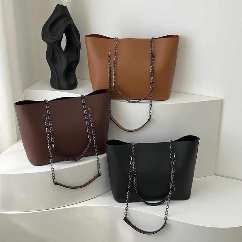 Women bag Solid Women's PU Leather Handbags Luxury Lady Hand Bags With Purse Pocket Women messenger bag Big Tote Bag
