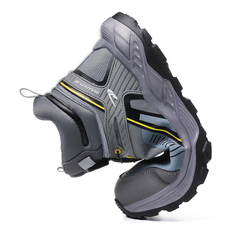 Steel Toe Shoes for Men Women Protective Work Boots Comfortable Work Shoes Puncture Proof Safety Sneakers Indestructible Shoes