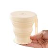 Collapsible Food-Grade Travel Cup: Outdoor Tea, Camping, Cold Drinks & Portable Mouthwash Cup.
