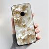 Θήκη Κινητού με Σχέδιο Για Nokia 110 4G 2023 Fundas Coque Μαύρο Κάλυμμα από Μαλακή Σιλικόνη Χαριτωμένο Κάλυμμα με Σχέδιο Λουλουδιών Καρτούν Capa