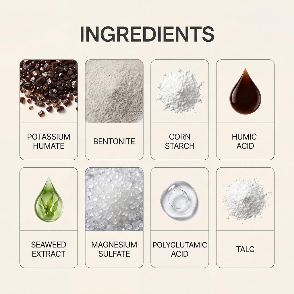 Soil Activator Powder for Enhanced Plant Growth and Improved Soil Structure 100g Natural Formula for Garden and Agriculture Use