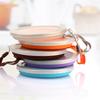 Folding Cup 300ml Water Cup Travel Silicone Retractable Color Portable Outdoor Coffee Hand Cup