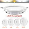 LED Downlight Recessed Ceiling Lamp 7W 9W 12W 20W AC220V Cold White LED Spotlight for Living Room Corridor Bathroom Kitchen