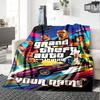 Grand Theft Auto Customize Your Name Blanket Gift Personalized Blanket Warmthful Decor Throw For Office Bedding Chair Home Decor for All Occasions