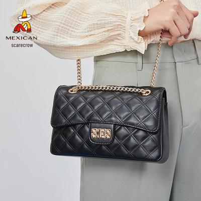 Women's Spring/Summer 2023 Scarecrow Diamond Chain Crossbody Bag - High-End Niche Fashion