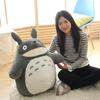 Adorable Japanese Anime Totoro Plush Toy with Lotus Leaf Stuffed Anime Totoro Doll Pillow Laugh Totoro Doll Soft Totoro Plushies