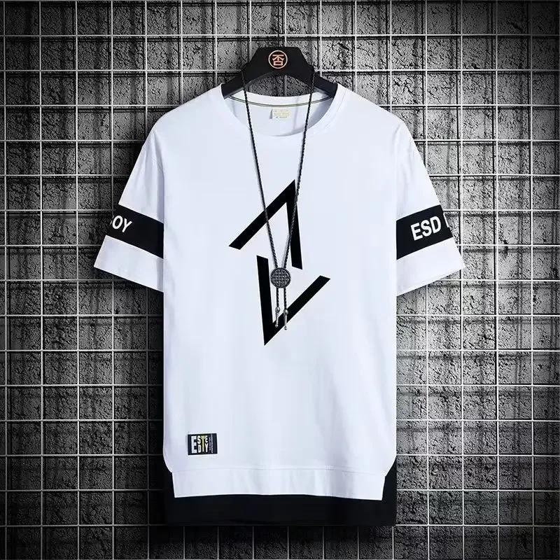 Neues Bestseller Herren Mode Sportlich Lässig Kurzarm T-Shirt + Shorts Zweiteiliges Set Modisch Retro Street