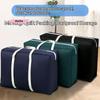 S-1Pc Extra Large Waterproof Non-woven Fabric Moving Luggage Laundry Shopping Bag Cubes 80x48x25cm Home Storage Packing Tool