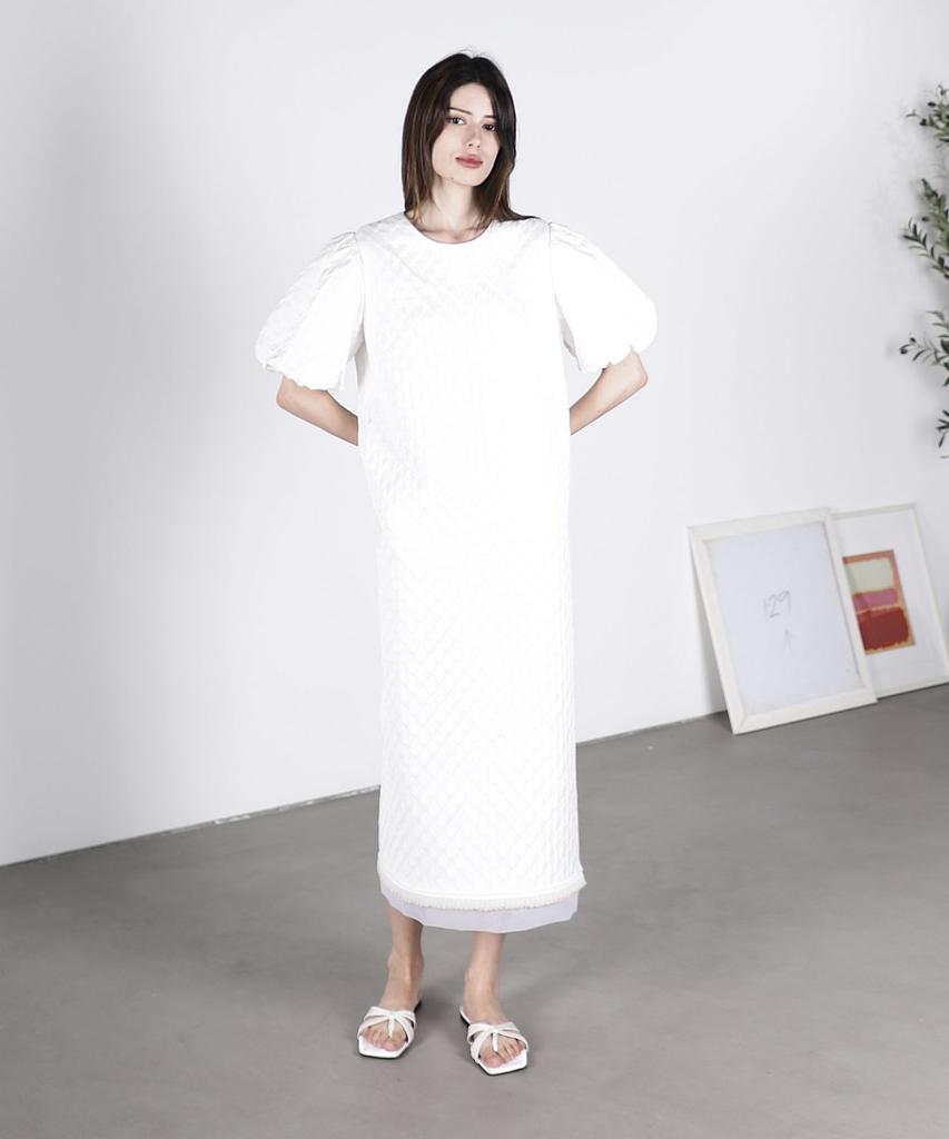 Tina Blossom White Heart Dress