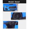 Welly 1/25 2024 Ford Mustang GT Alloy Sports Car Modelo Diecast Metal Racing Car Veículos Modelo Alta Simulação Crianças Brinquedo Presente