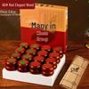 Brangdy Large Wooden Chinese Chess Set with Leather Board