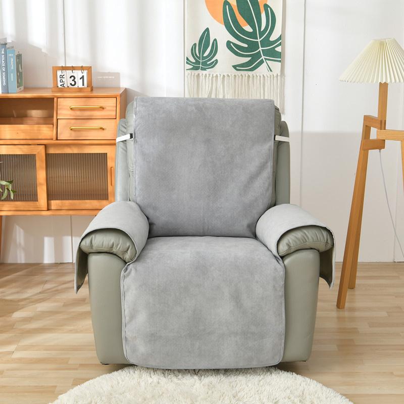 

Водонепроницаемый чехол для дивана для домашних животных, однотонный диван, подушка, полотенце, цельный чехол для кресла-реклайнера для гостиной, защитный чехол для дивана, дом S 61x191CM