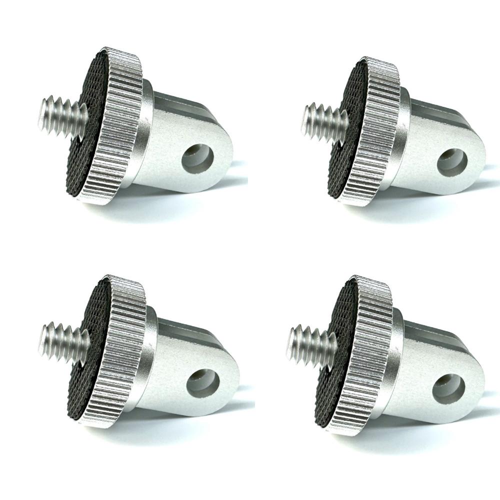 1/4 Inch Screw Tripod Adapter 360 Rotating Mount Holder For Go Pro 13 12 11 10 9 8 Insta 360 X5 X2 X3 X4 DJI Camera Accessories