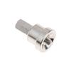 Ensemble de 2 embouts de tournevis Ph2 25 mm + 3 embouts 50 mm pour plaques de plâtre, panneaux de bois, limiteur de profondeur, embouts cruciformes, têtes cruciformes non magnétiques