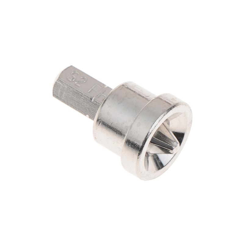 Ensemble de 2 embouts de tournevis Ph2 25 mm + 3 embouts 50 mm pour plaques de plâtre, panneaux de bois, limiteur de profondeur, embouts cruciformes, têtes cruciformes non magnétiques
