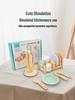 Educational Wooden Play Kitchen Set for Kids: Role-Playing Tableware Toys