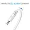 Flexible USB To DC3.5mm Power Cord 80cm Effortless Device Charging Lightweight Travel Friendly Design