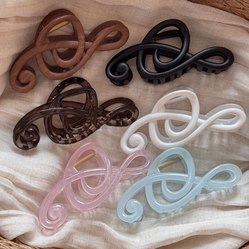 Creativity Musical Note Shape Hair Claw Clips Sweet Style Minimalist Shark Clip Headwear Hairpins Hair Accessories Gift