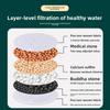 Kitchen Faucet Filter Extension, Rotatable, Detachable and Washable Six-layer Filter Head, Universal Water Splash-proof Filter Nozzle