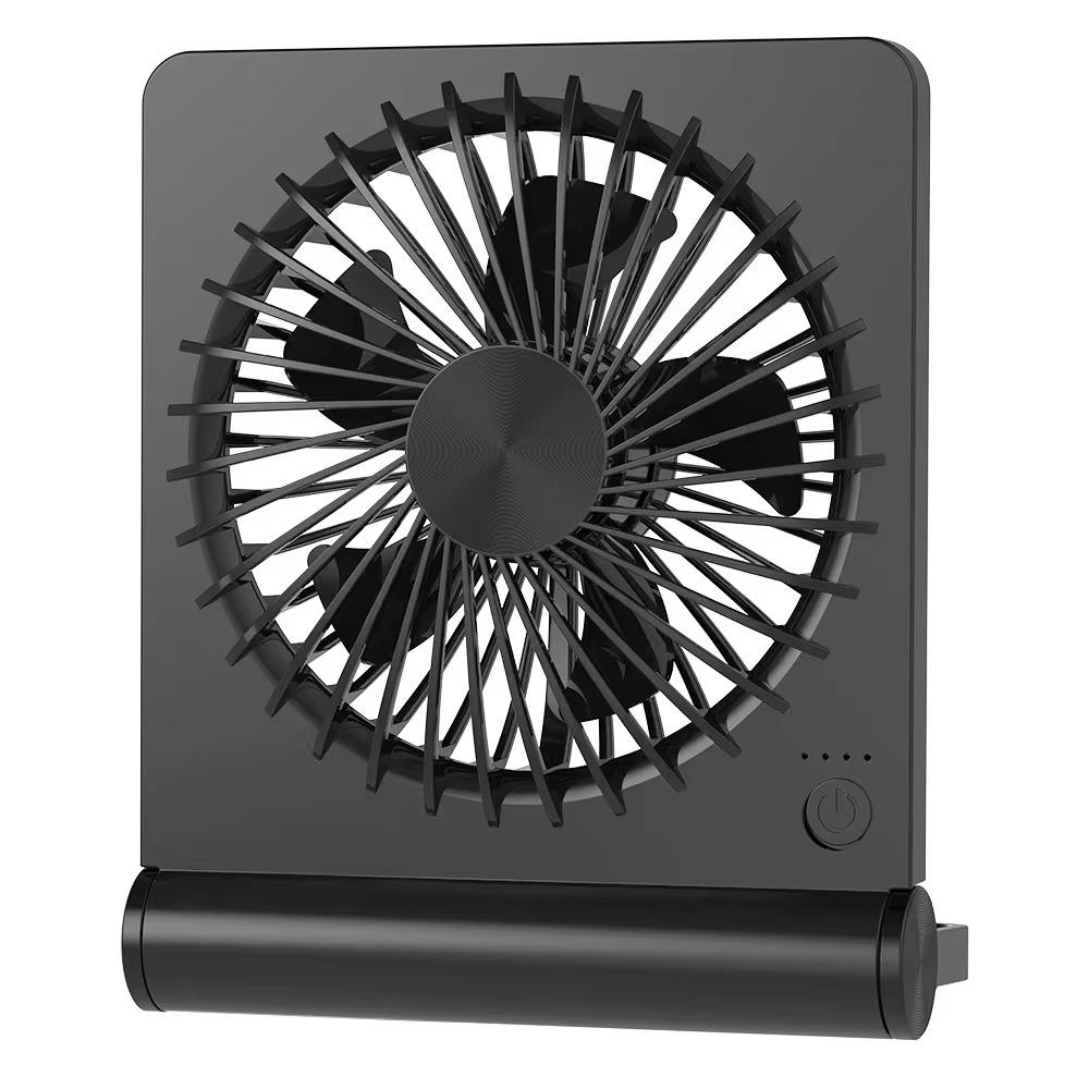 Folding Desk Fan Lightweight Ultra-thin Mini Fan Table Fan Small USB Fan  Outdoor