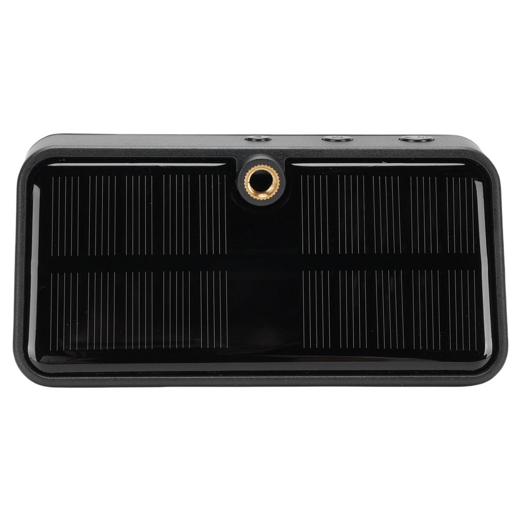 Tire Pressure Monitor with 6 External Sensors, LCD Display, Solar and Type C Charging, Auto On Off, Temperature and Low